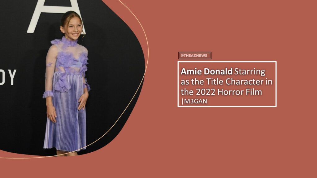 Amie Donald Starring as the Title Character in