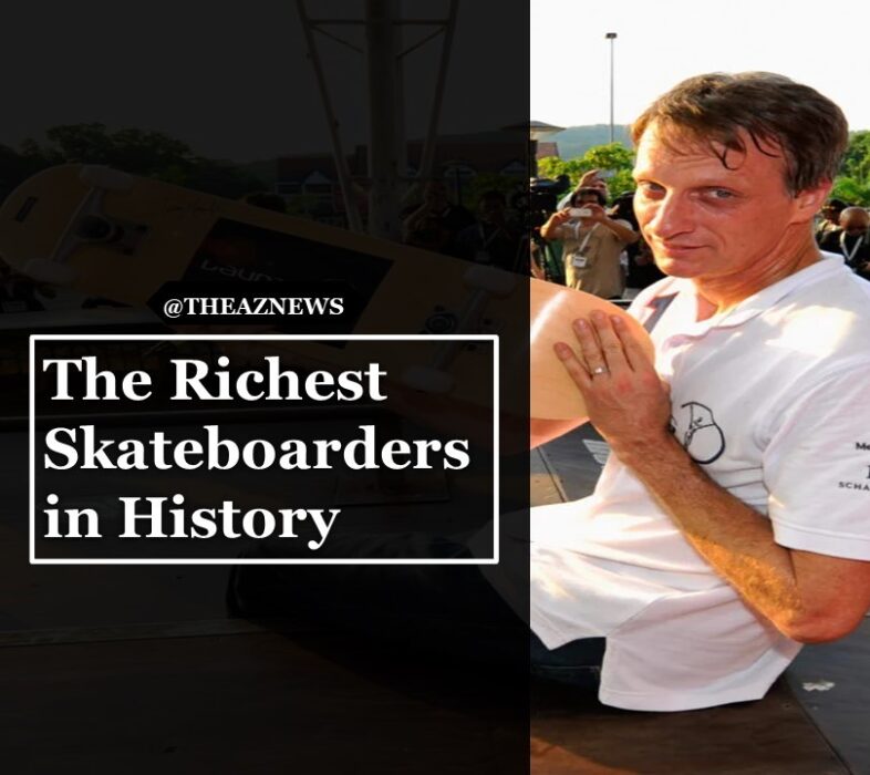 The richest skateboarders in history | Tony Hawk leads the list with a fortune of over $140 million, including sponsorships and professional skating
