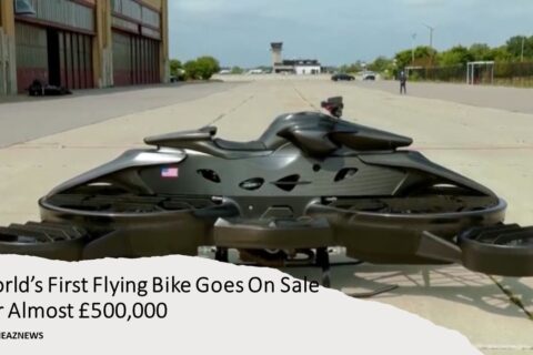 World’s First Flying Bike Goes On Sale For Almost £500,000